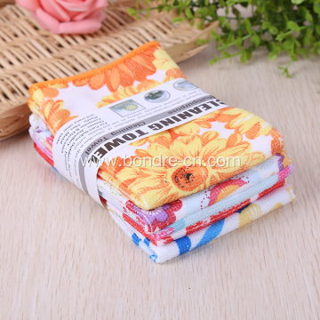 Printed Assorted Microfiber Cleaning Towels